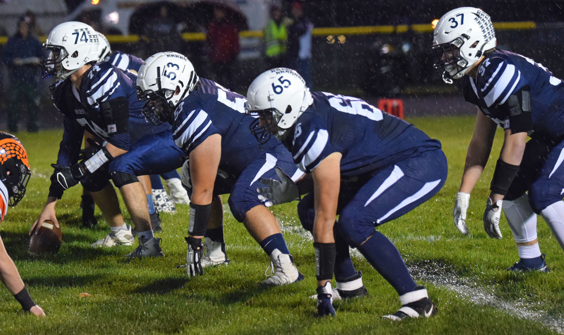 Reedsburg offensive line